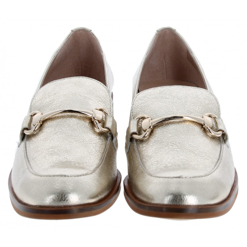 Rennes C-7401 Loafers - Gold Leather