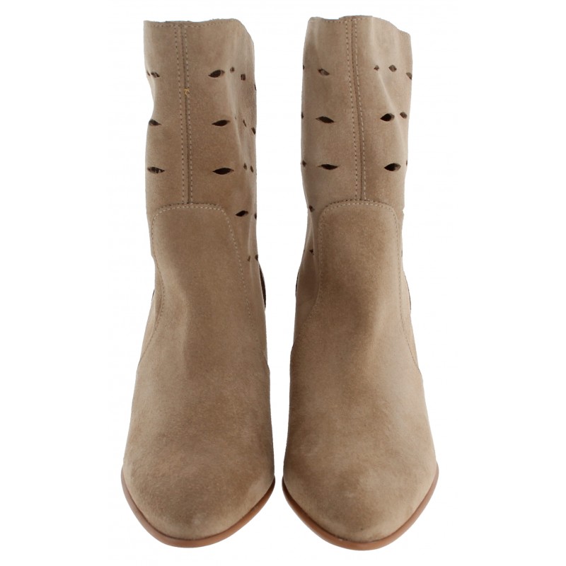 Worth I-8920 Boots - Sand Suede