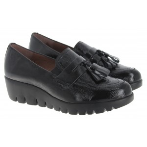 Wonders Fly 42 C-33342 Shoes - Black Leather Wonders Fly 42 C-33342 Shoes - Black Leather