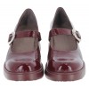 Flytres 22 E-7122 Mary Jane Shoes - Burgundy Patent