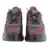 Odisei 91 A-2491 Trainers - Burgundy Leather Odisei 91 A-2491 Trainers - Burgundy Leather