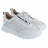 Cairo A-2460 Trainers - Off White  Leather