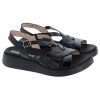 Paterna C-6530 Sandals - Black  Leather