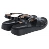 Paterna C-6530 Sandals - Black  Leather