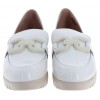 San Marino C-33311 Wedge Shoes - Off White Patent