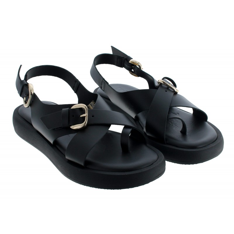 Horizon 32 AB-1332 Sandals - Black Leather Horizon 32 AB-1332 Sandals - Black Leather