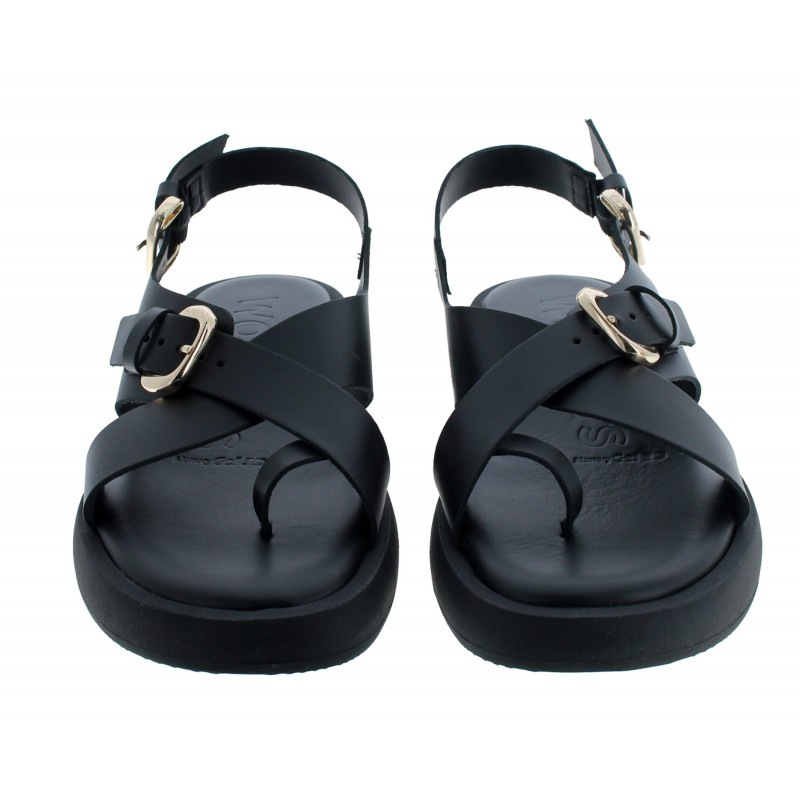 Horizon 32 AB-1332 Sandals - Black Leather Horizon 32 AB-1332 Sandals - Black Leather