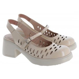 Wonders Flytres 30 E-7130 Slingback Shoes - Beige Patent Wonders Flytres 30 E-7130 Slingback Shoes - Beige Patent