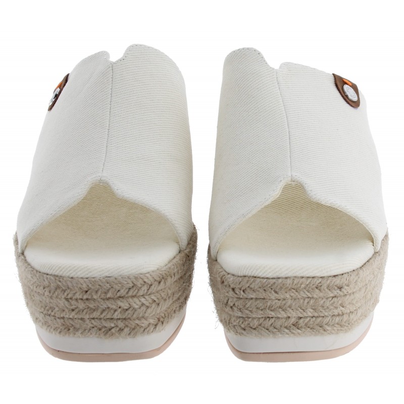 Refresh 171873 Wedge Mules - Ice Textile