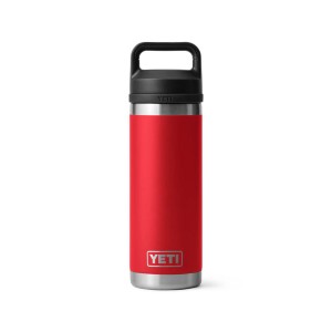 Yeti Rambler 18 oz (532 ml) Bottle With Chug Cap  - Rescue Red