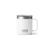 Rambler 10 oz (295 ml) Stackable Mug With DuraSip™ Ceramic Lining - White
