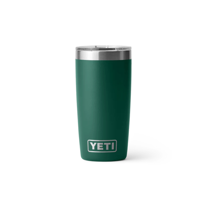 Rambler 10 oz (295 ml) Tumbler With MagSlider™ Lid - Black Forest Green