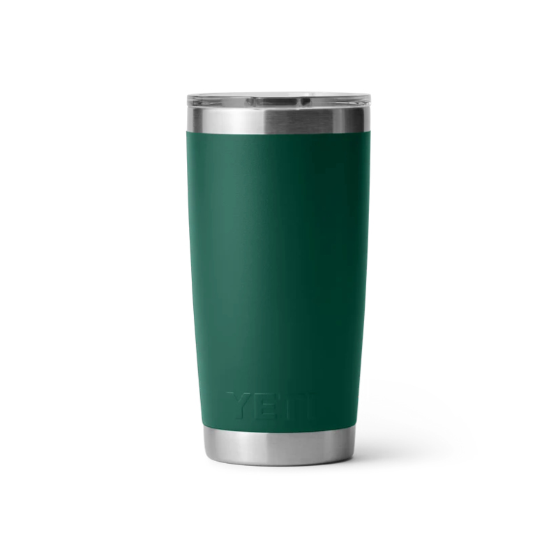 Rambler 20 oz (591 ml) Tumbler With MagSlider™ Lid - Black Forest Green