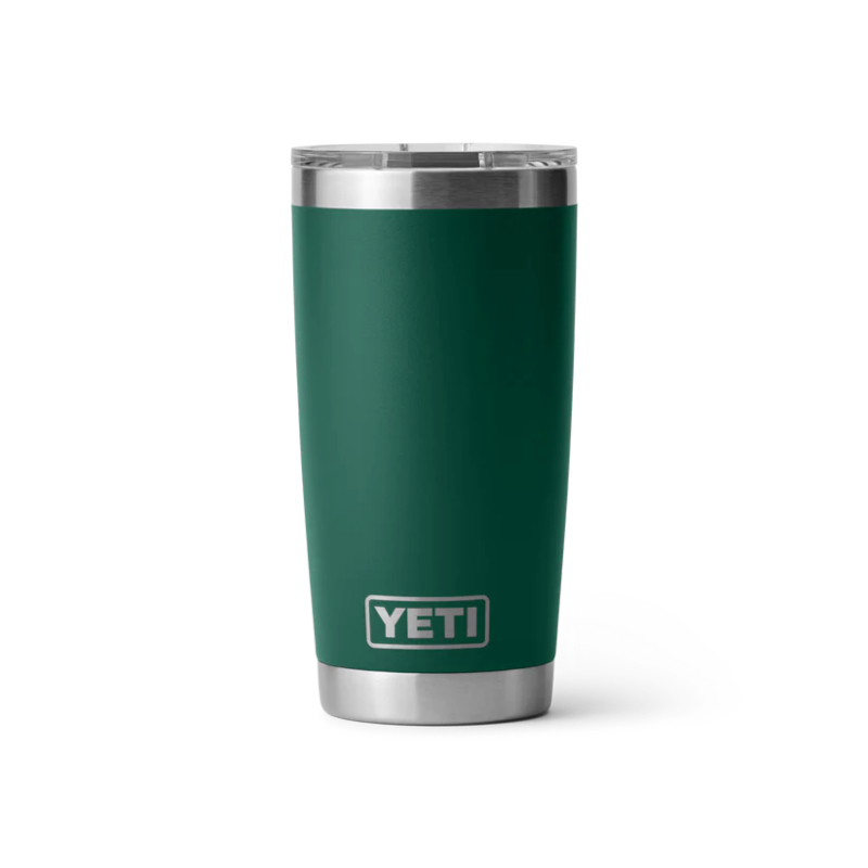 Rambler 20 oz (591 ml) Tumbler With MagSlider™ Lid - Black Forest Green