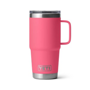 Yeti Rambler 20 oz (591 ml) Travel Mug With Stronghold™ Lid - Tropical Pink