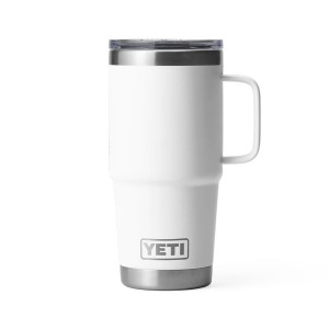 Yeti Rambler 20 oz (591 ml) Travel Mug With Stronghold™ Lid - White