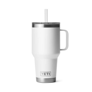 Yeti Rambler 35 oz (1 l) Straw Mug With Straw Lid - White