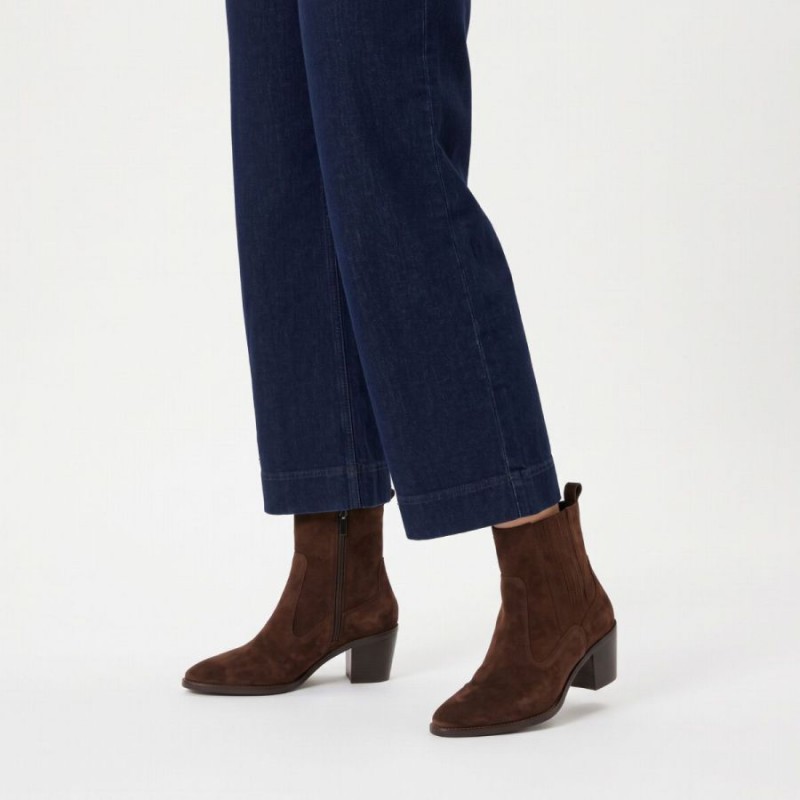 56531161 Anklle Boots - Mogano Suede
