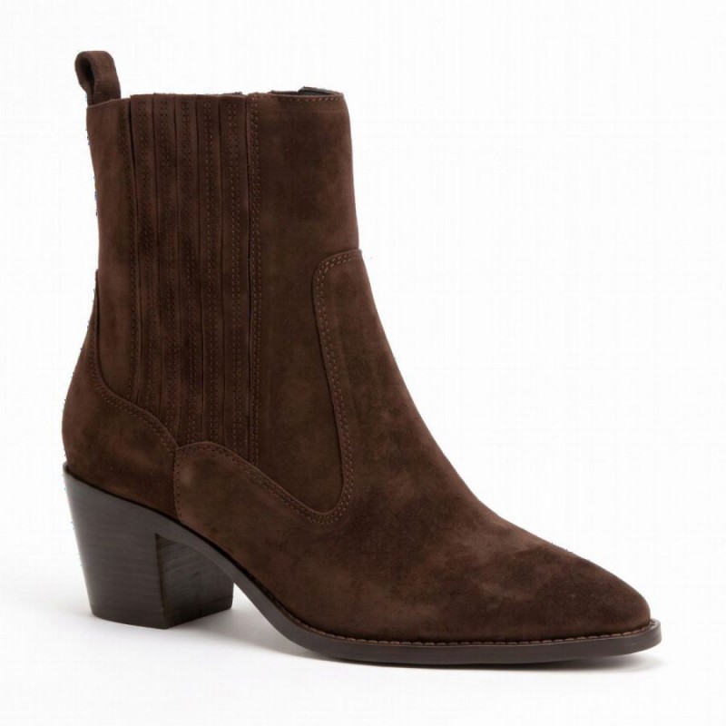 56531161 Anklle Boots - Mogano Suede
