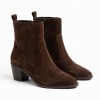 56531161 Anklle Boots - Mogano Suede