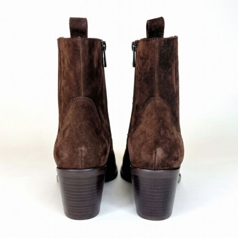 56531161 Anklle Boots - Mogano Suede