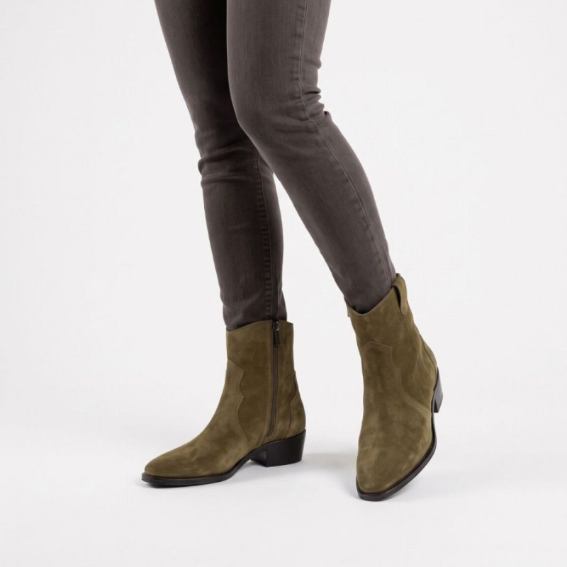 56441111 Ankle Boots - Cacao Suede