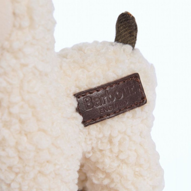 Animal Key Chain UAC0317 - Cream Llama Textile Animal Key Chain UAC0317 - Cream Llama Textile