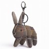 Animal Key Chain UAC0317 - Tartan Rabbit Textile