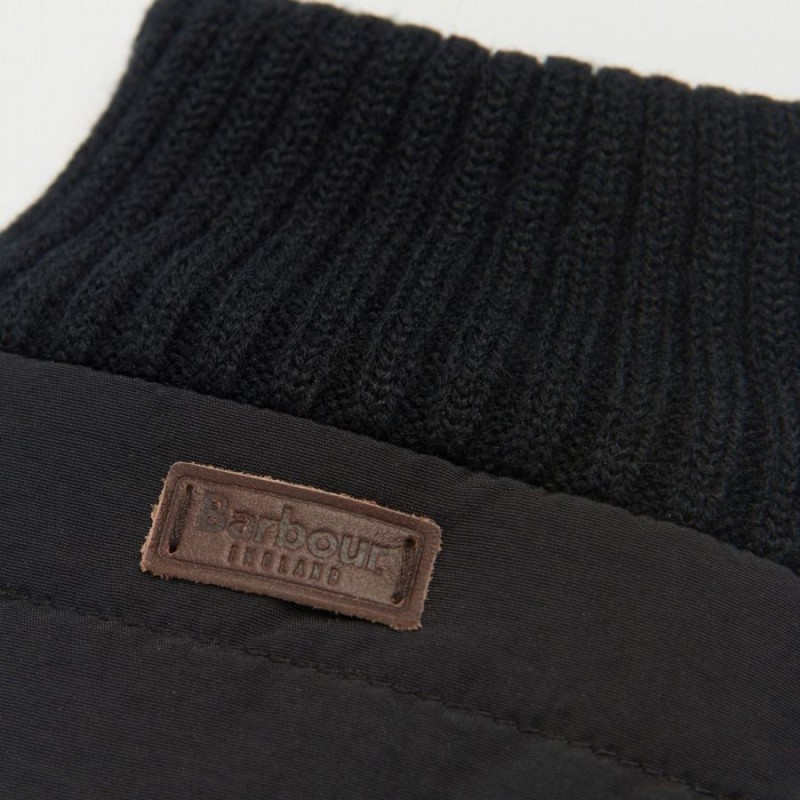 Banff Quilted Gloves MGL0110 – Black Textile