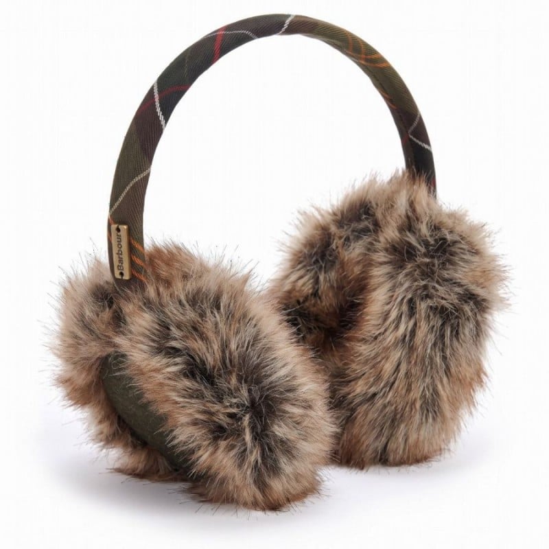 Barrhill Faux-Fur Ear Muffs LAC0336 - Classic Tartan Barrhill Faux-Fur Ear Muffs LAC0336 - Classic Tartan
