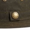 Crayton Waxed Safari Hat MHA0975 - Green