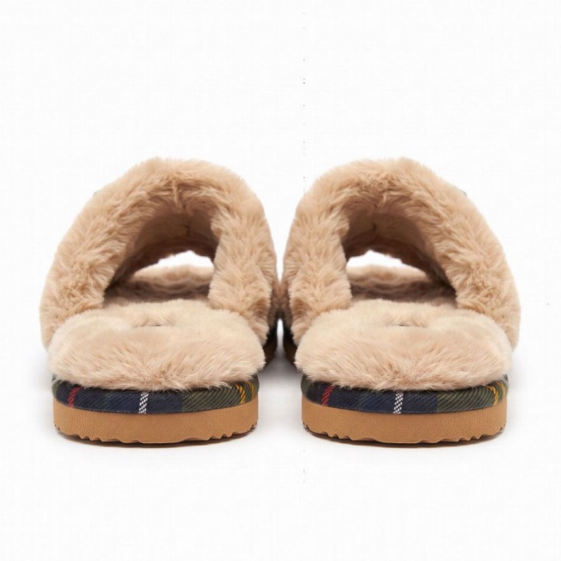 Eleanora Mule Slipper LSL003 - Beige