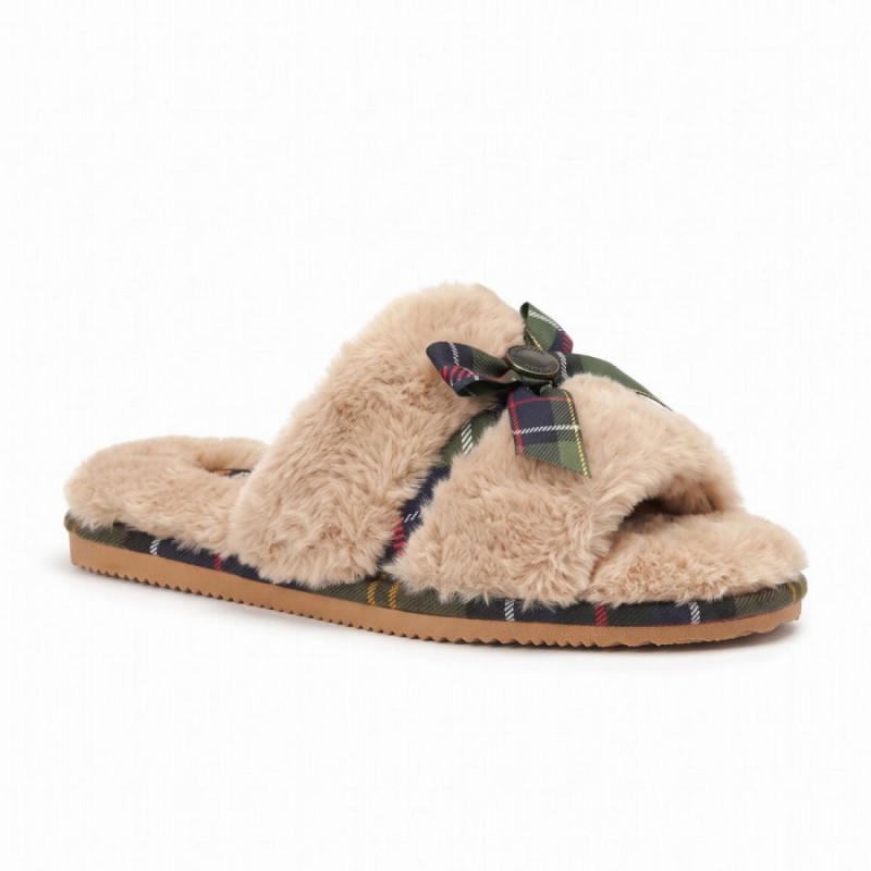 Eleanora Mule Slipper LSL003 - Beige