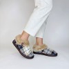 Eloise Tartan Slipper Boots LSL0037 - LT Birchwood Dress Tartan
