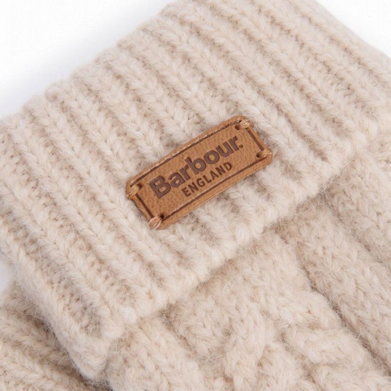 Elsdon Mittens LGL0147 - Eggshell