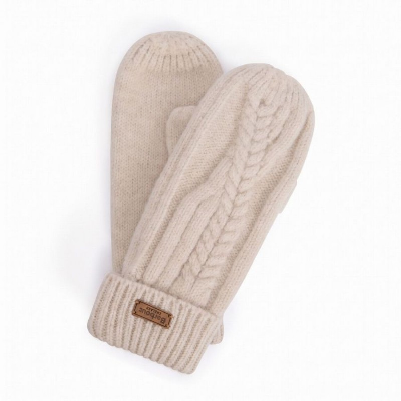 Elsdon Mittens LGL0147 - Eggshell