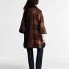 Elva Wool-Blend Cape LKN1811 - Multi