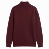 Essential Quarter-Zip Jumper MKN0339 - Russet