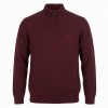 Essential Quarter-Zip Jumper MKN0339 - Russet