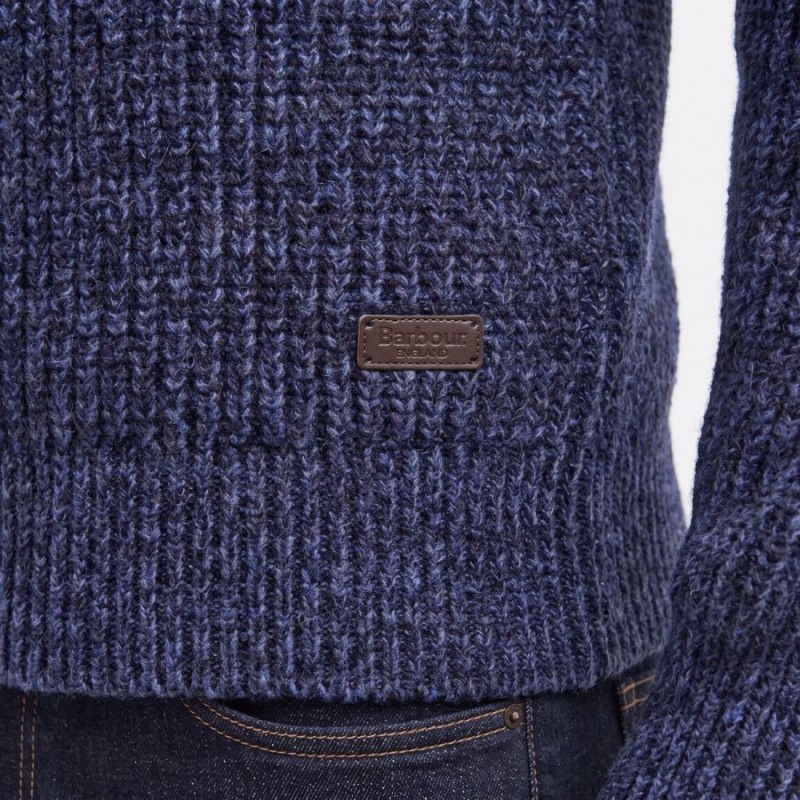 Horseford Crew Neck Jumper MKN1113 - Classic Navy