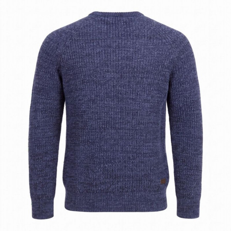 Horseford Crew Neck Jumper MKN1113 - Classic Navy