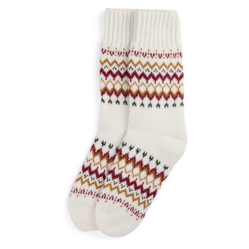 Kingsford Fair Isle Sock LSO0135 – Cloud