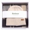 Pendle Beanie & Blair Scarf Gift Set LGS0094 - Light Birchwood Tartan