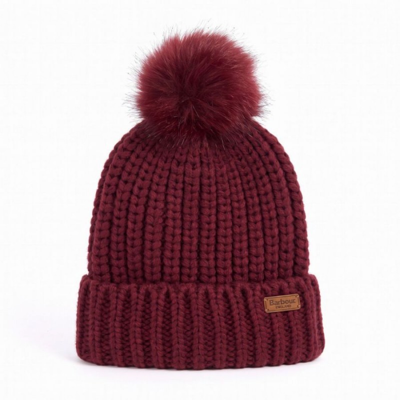 Saltburn Beanie Hat LHA0336 – Biking Red