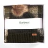 Saltburn Beanie & Tartan Scarf Gift Set LGS0077 – Ancient Loden