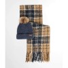 Saltburn Beanie & Tartan Scarf Gift Set LGS0077– Birchwood