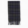 Tartan Lambswool Scarf USC0001– Olive Night Textile