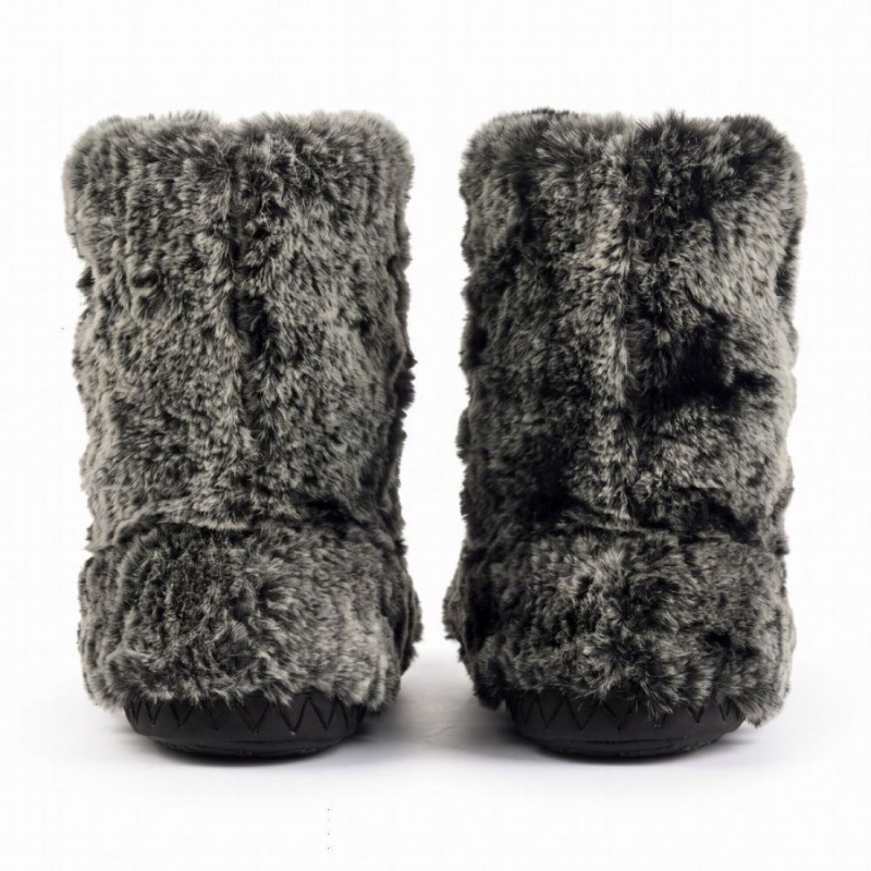 Cole Slippers - Black Wolf