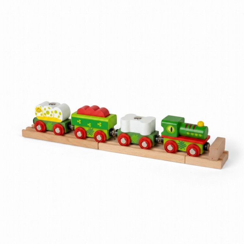 Dinosaur Railway Engine And Carriages Bjt465