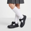 Kid+ Bubbles BQ Girls School Shoes - Black Leather Kid+ Bubbles BQ Girls School Shoes - Black Leather